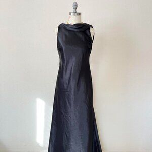 Jr nites black vintage whimsigoth prom dress womens size 6‎
